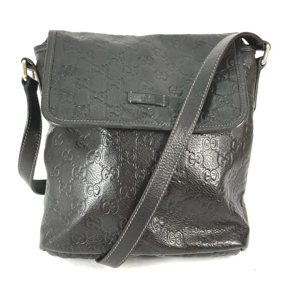 GUCCI Guccissima GG Crossbody bag Pochette Shoulder Bag - Picture 1 of 16